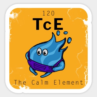 Water : The Calm Element Sticker